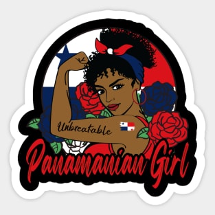 Panamanian Girl Sticker